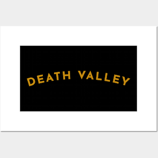 Death Valley Typography Posters and Art